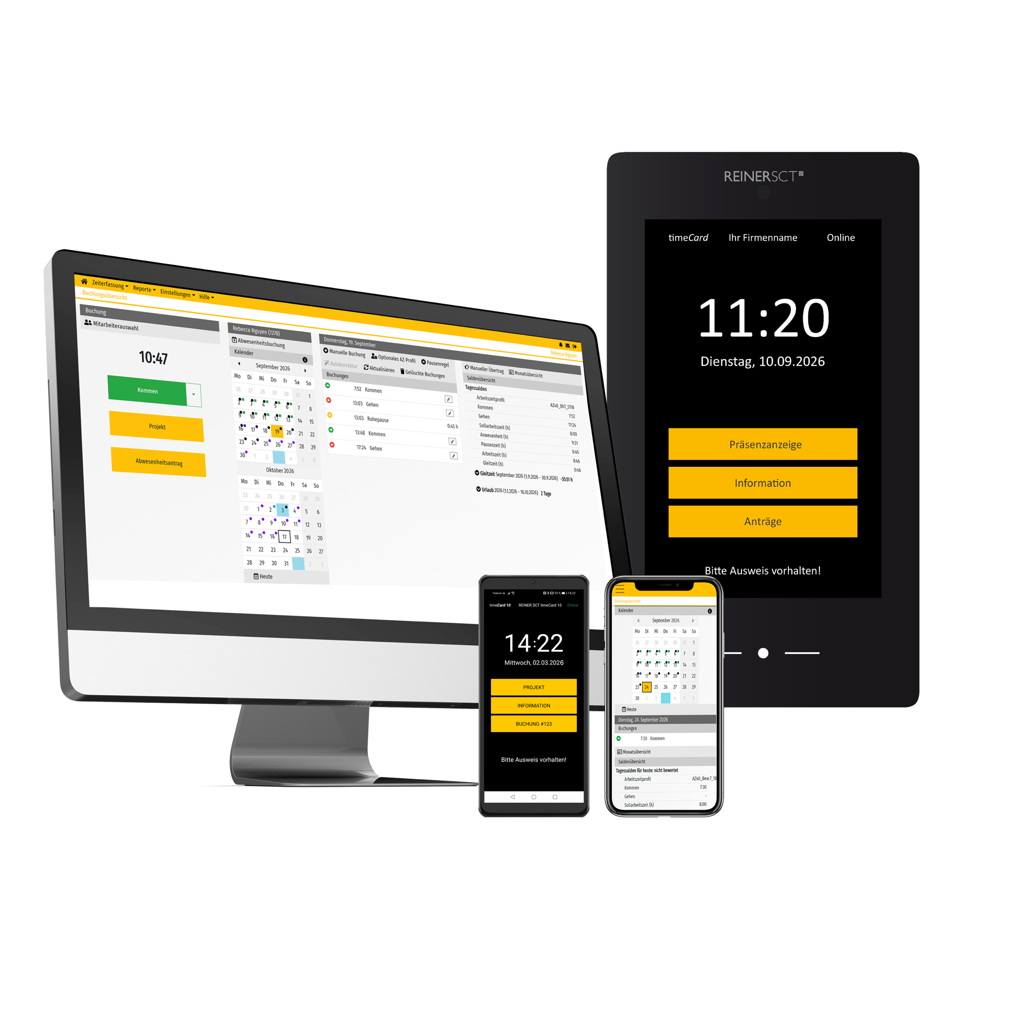 Neu ab 24. August 2026: Monatslizenzen für timeCard-Module